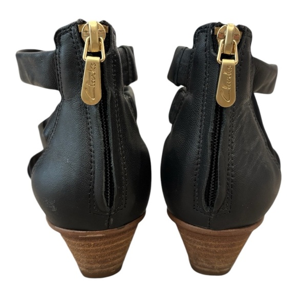 Clarks “Mena Silk” Sandal Black Women’s Size 6.5 - Picture 4 of 11